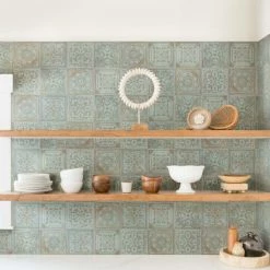 Best Sale 🛒 Merola Tile Fitz Green 8" X 8" Ceramic Wall Tile 💯