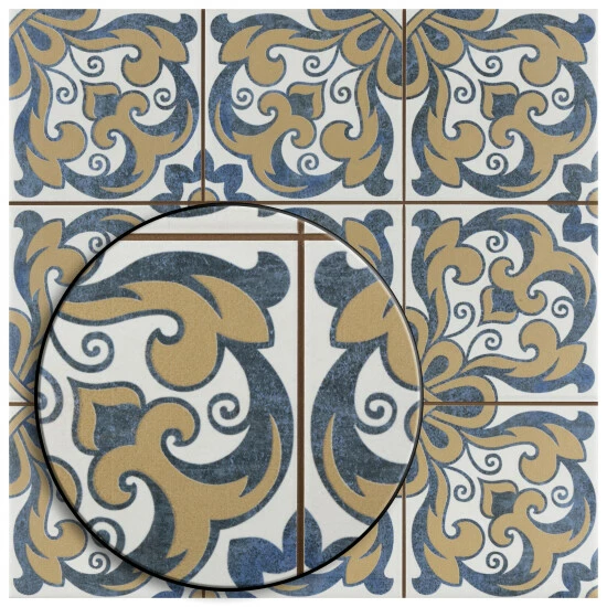 Coupon π― Merola Tile Harmonia Royal Bloom 13" X 13" Ceramic Floor And Wall Tile π₯° - Image 3