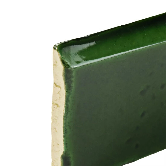 Coupon π Merola Tile Novecento Zocalo Verdin 2.5" X 5.13" Ceramic Subway Wall Trim Tile π - Image 5