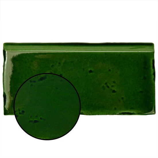 Coupon π Merola Tile Novecento Zocalo Verdin 2.5" X 5.13" Ceramic Subway Wall Trim Tile π - Image 6