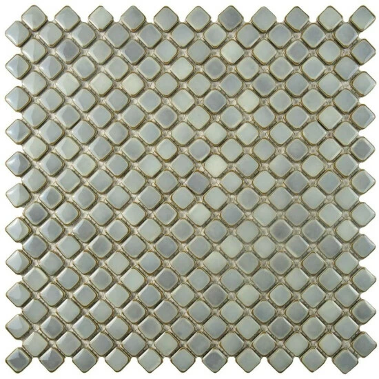 Hot Sale π€© Merola Tile Hudson Diamond Grey Eye 12.38" X 12.38" Porcelain Mosaic Tile β 2 Hot Sale π€© Merola Tile Hudson Diamond Grey Eye 12.38" X 12.38" Porcelain Mosaic Tile β - Image 2