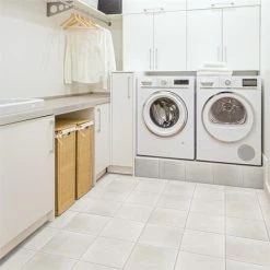 Best Sale π Merola Tile Klinker Retro Blanco Encaustic 12.75" X 12.75" Ceramic Floor And Wall Quarry Tile π