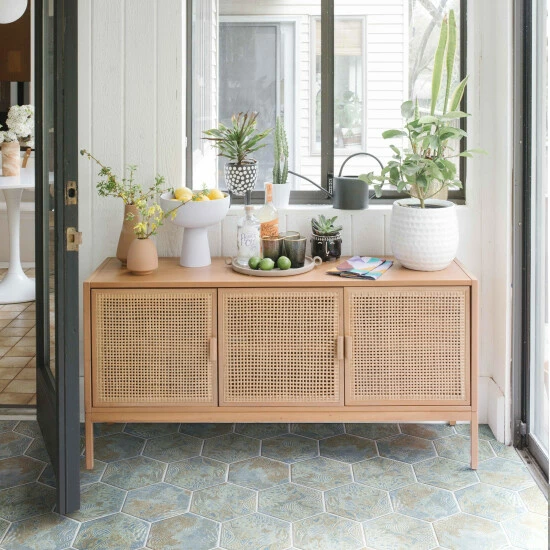 Top 10 π Merola Tile Gaudi React Hex Ocean 8-5/8" X 9-7/8" Porcelain Floor And Wall Tile π