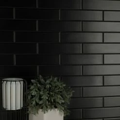 Top 10 🤩 Merola Tile Metro Soho Subway Matte Black 1-3/4" X 7-3/4" Porcelain Floor And Wall Tile 👏