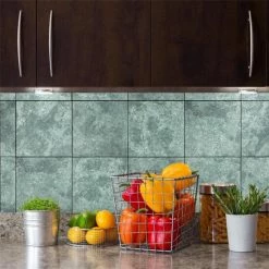 Brand new 🔔 Merola Tile Mandala Sea Green 7.86" X 7.86" Ceramic Wall Tile 💯