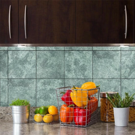 Brand new π Merola Tile Mandala Sea Green 7.86" X 7.86" Ceramic Wall Tile π―