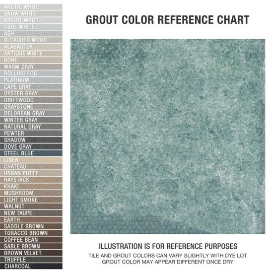 Brand new π Merola Tile Mandala Sea Green 7.86" X 7.86" Ceramic Wall Tile π― - Image 4