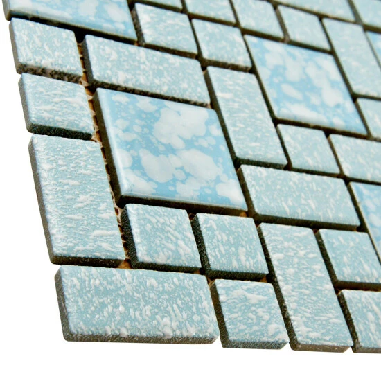 Flash Sale π Merola Tile University Blue 11.75" X 11.75" Porcelain Mosaic Tile β€οΈ - Image 3