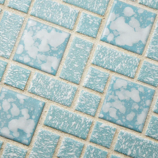 Flash Sale π Merola Tile University Blue 11.75" X 11.75" Porcelain Mosaic Tile β€οΈ - Image 4