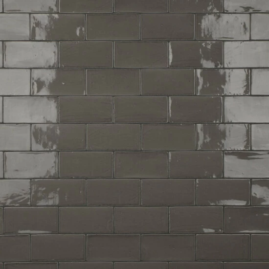 Brand new β Merola Tile Chester Grafito 3" X 6" Ceramic Wall Subway Tile π - Image 2