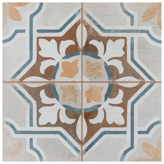 Deals π₯ Merola Tile Kings Clay Seal 17.63" X 17.63" Ceramic Floor And Wall Tile π - Image 2