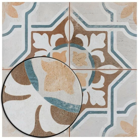 Deals π₯ Merola Tile Kings Clay Seal 17.63" X 17.63" Ceramic Floor And Wall Tile π - Image 3