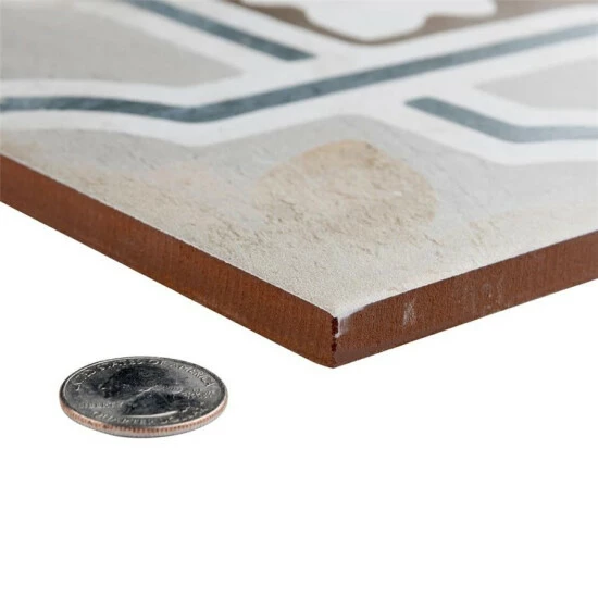 Deals π₯ Merola Tile Kings Clay Seal 17.63" X 17.63" Ceramic Floor And Wall Tile π - Image 4