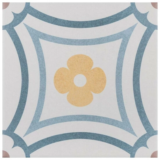 Brand new βοΈ Merola Tile Caprice Saint Tropez Encaustic 7.86" X 7.86" Porcelain Floor And Wall Tile π - Image 2