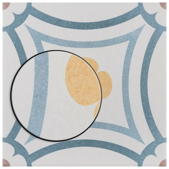 Brand new βοΈ Merola Tile Caprice Saint Tropez Encaustic 7.86" X 7.86" Porcelain Floor And Wall Tile π - Image 3