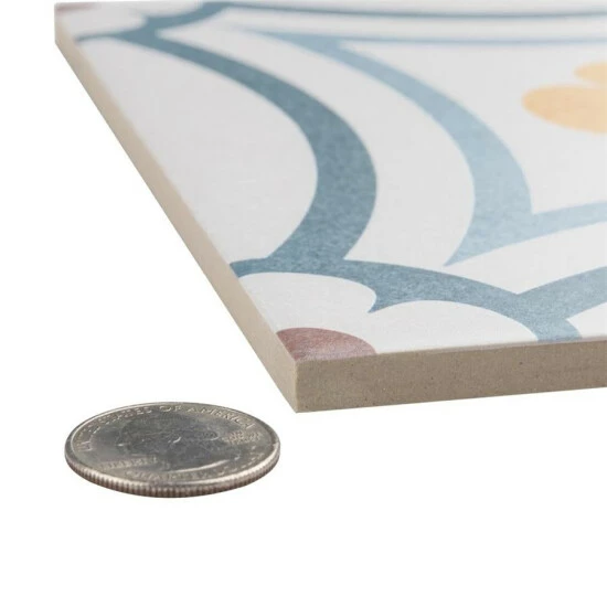 Brand new βοΈ Merola Tile Caprice Saint Tropez Encaustic 7.86" X 7.86" Porcelain Floor And Wall Tile π - Image 5