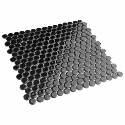Outlet π€© Merola Tile Hudson Penny Round Glossy Black 12" X 12.63" Porcelain Mosaic Tile β 15 Outlet π€© Merola Tile Hudson Penny Round Glossy Black 12" X 12.63" Porcelain Mosaic Tile β -Merola Tile Shop unnamed file 143