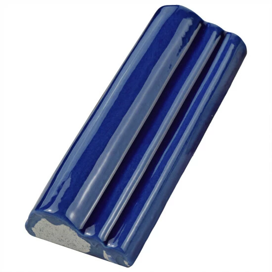 Cheapest 𧨠Merola Tile Novecento Moldura Cobalto 2.13" X 5.13" Ceramic Wall Trim Tile - 1 Tile π - Image 3