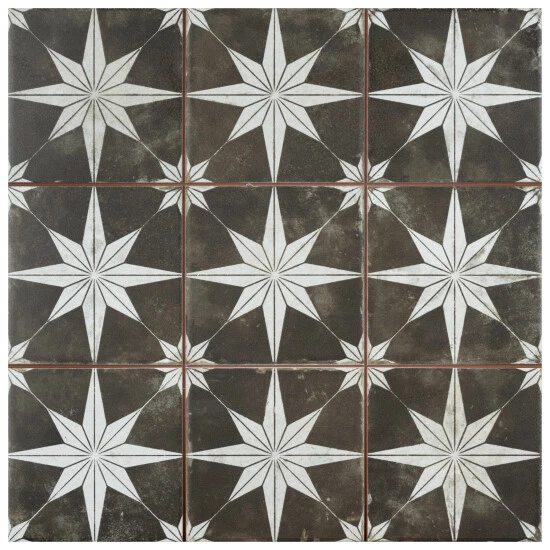 Cheapest β Merola Tile Harmonia Kings Star Night 13" X 13" Ceramic Floor And Wall Tile π - Image 2