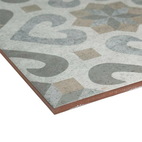 Budget π Merola Tile Llanes Perla Sevilla Encaustic 13.13" X 13.13" Ceramic Floor And Wall Tile π - Image 3