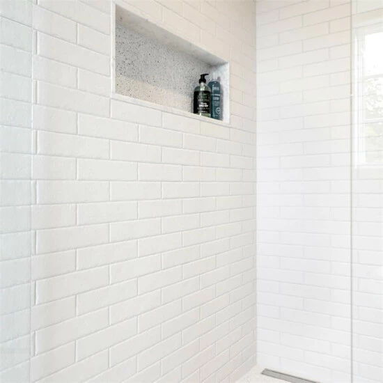 Best Pirce π Merola Tile Brooklin Brick White 2.38" X 9.5" Porcelain Floor And Wall Tile β - Image 8