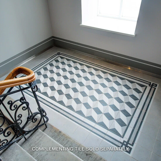 Best Sale π Merola Tile Twenties Corner Encaustic 7.75" X 7.75" Ceramic Floor And Wall Tile π - Image 6