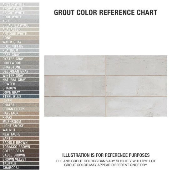 Best Pirce β€οΈ Merola Tile Mud White 7-7/8" X 15-3/4" Ceramic Wall Tile - Case (12 Tiles) β - Image 5