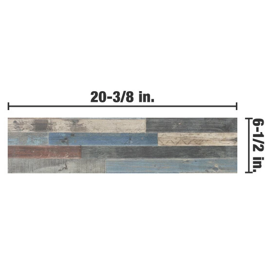 Best reviews of π Merola Tile Coleur Tikal Mix 6-1/2" X 20-3/8" Ceramic Wall Tile - Case (9 Tiles) π₯ - Image 5