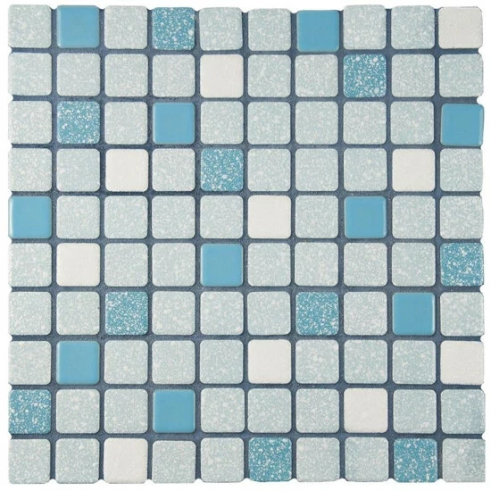Discount β Merola Tile Crystalline Square Blue 11.75" X 11.75" Porcelain Mosaic Tile β€οΈ - Image 3