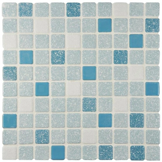Discount β Merola Tile Crystalline Square Blue 11.75" X 11.75" Porcelain Mosaic Tile β€οΈ - Image 4