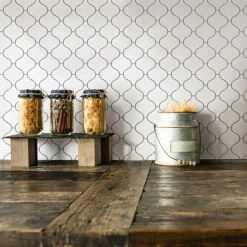 Best reviews of ❤️ Merola Tile Metro Lantern Glossy White 9.5" X 10.75 In Porcelain Mosaic Tile ⭐