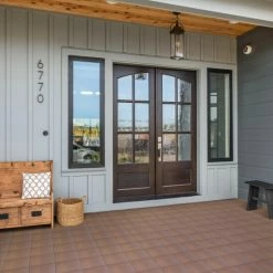 Best Sale 😀 Merola Tile Klinker Flame Brown 7-3/4" X 7-3/4" Ceramic Floor And Wall Tile - Case (21 Tiles) - Case (21 Tiles) 🌟