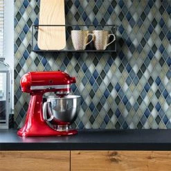 Discount π Merola Tile Hudson Kite Pacific 10.25" X 11.75" Porcelain Mosaic π