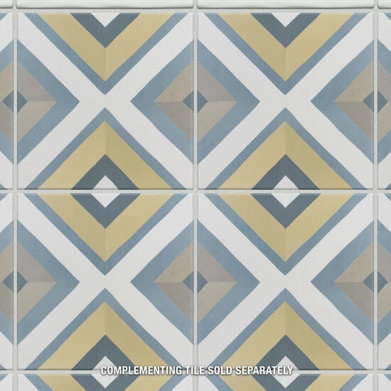 Best reviews of π Merola Tile Rugoso Blanco Brillo .36" X 7.86" Ceramic Pencil Listelo Wall Trim Tile - (1 Tile) π - Image 7