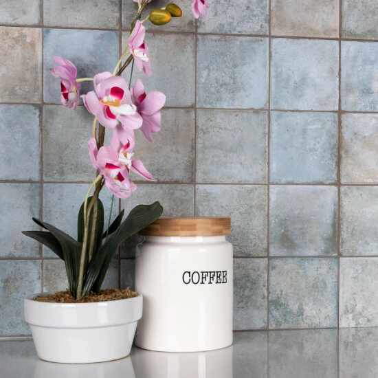 Best reviews of π Merola Tile Kings Etna Encaustic 13.13" X 13.13" Blue Ceramic Floor And Wall Tile π - Image 8