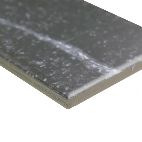 Hot Sale β€οΈ Merola Tile Tinos Black 3.13" X 17.38" Porcelain Floor And Wall Tile π - Image 4