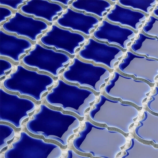 Brand new β Merola Tile Hudson Tangier Cobalt Blue 12.38" X 12.5" Porcelain Mosaic Tile π₯ - Image 5