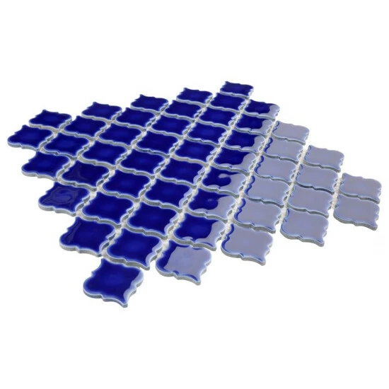 Brand new β Merola Tile Hudson Tangier Cobalt Blue 12.38" X 12.5" Porcelain Mosaic Tile π₯ - Image 6