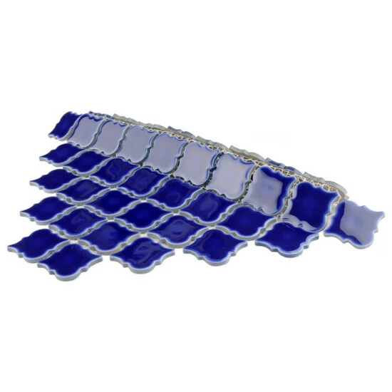 Brand new β Merola Tile Hudson Tangier Cobalt Blue 12.38" X 12.5" Porcelain Mosaic Tile π₯ - Image 7