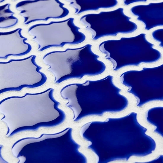 Brand new β Merola Tile Hudson Tangier Cobalt Blue 12.38" X 12.5" Porcelain Mosaic Tile π₯ - Image 8