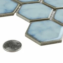 Hot Sale π Merola Tile Hudson Due 2" Hex 12.5"x 11.25" Marine Porcelain Mosaic Tile π 10 Hot Sale π Merola Tile Hudson Due 2" Hex 12.5"x 11.25" Marine Porcelain Mosaic Tile π -Merola Tile Shop unnamed file 2368