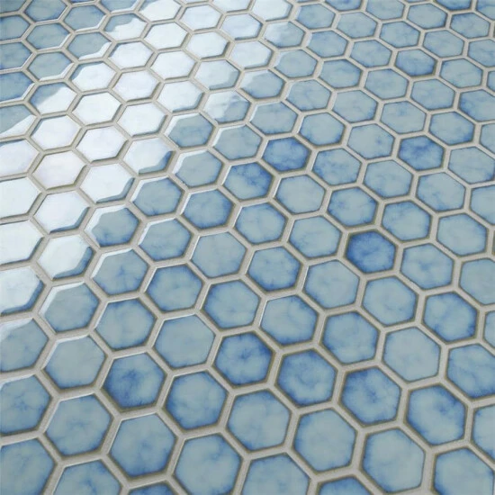 Hot Sale π Merola Tile Hudson Due 2" Hex 12.5"x 11.25" Marine Porcelain Mosaic Tile π 7 Hot Sale π Merola Tile Hudson Due 2" Hex 12.5"x 11.25" Marine Porcelain Mosaic Tile π - Image 7