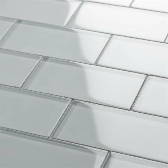 Buy π Merola Tile Tessera Subway Ice White 3" X 6" Glass Subway Tile π€© - Image 7