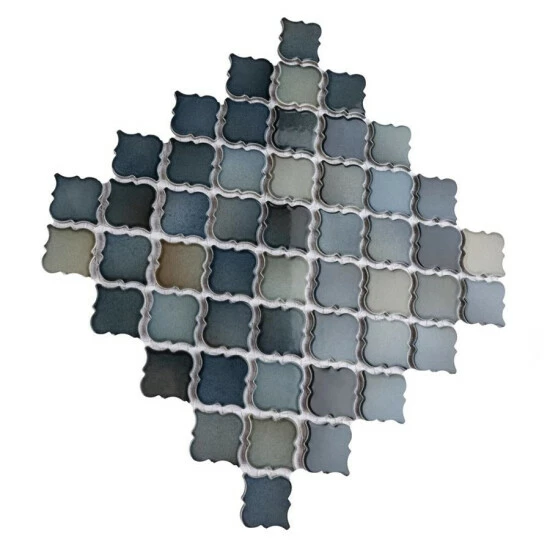 Cheapest π₯° Merola Tile Hudson Tangier Atlantis 12.38" X 12.5" Porcelain Mosaic Tile π - Image 4