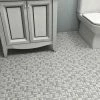 Coupon 😀 Merola Tile Academy Grey 11.75" X 11.75" Porcelain Mosaic Tile ❤️