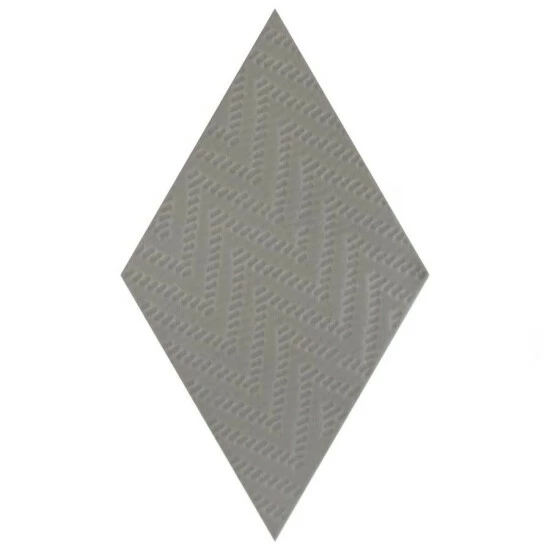 Wholesale βοΈ Merola Tile Rhombus Dark Grey 5.5" X 9.5" Porcelain Floor And Wall Tile π - Image 2