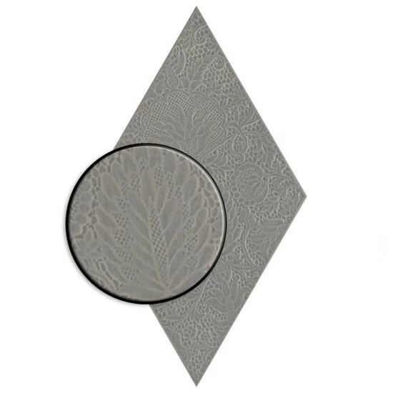 Wholesale βοΈ Merola Tile Rhombus Dark Grey 5.5" X 9.5" Porcelain Floor And Wall Tile π - Image 3