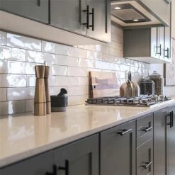 Hot Sale 👍 Merola Tile Chester Bianco 3" X 12" Ceramic Wall Subway Tile ✔️