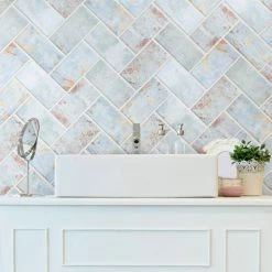 Flash Sale 🥰 Merola Tile Biarritz Blue 3" X 6" Ceramic Wall Tile ✔️