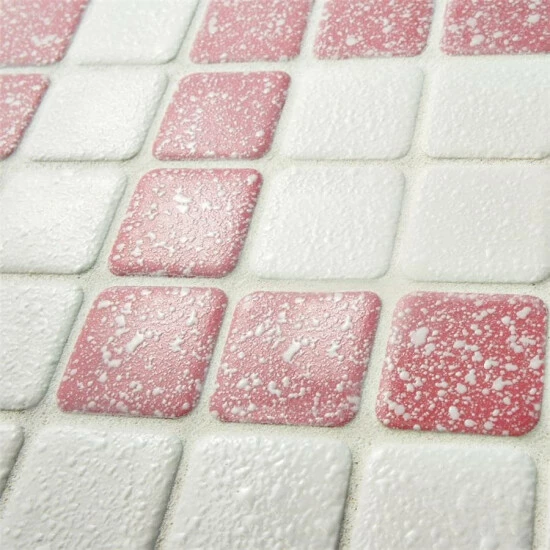 Budget β Merola Tile Crystalline Market Square Flamingo 11.75" X 11.75" Porcelain Mosaic Tile π - Image 2